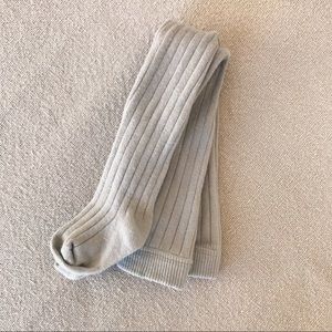 Rylee + Cru Solid Ribbed Tights